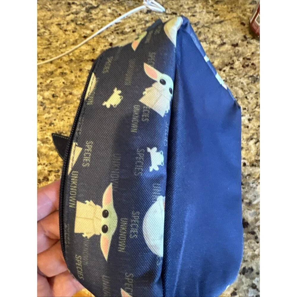 Star‎ Wars Mandalorian Grogu Baby Yoda Slurp Lunch Box Mini Backpack Blue